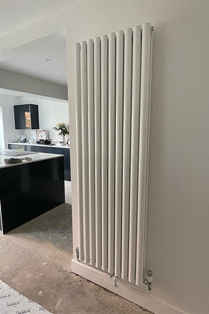 Design radiator fitted in Brackley